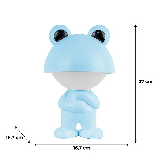 Светильник-ночник Kite LED с аккумулятором Dreamy Froggy голубой (K25-315-3-3) - фото 4