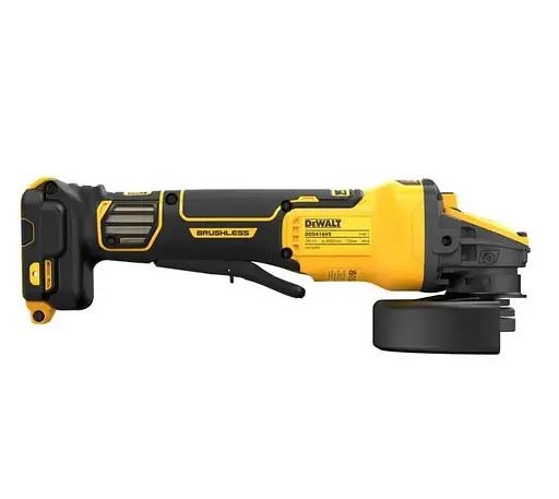 Шліфмашина кутова акумуляторна DeWalt без АКБ та ЗУ DCG416VSN - фото 4