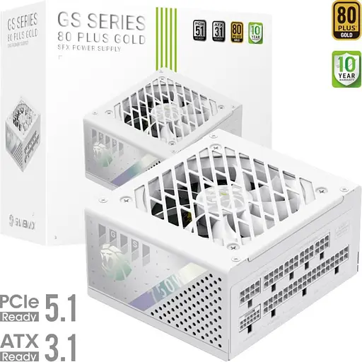 Блок питания GameMax GS 750G 750W SFX 80+ Gold White (GS 750G WH V25) - фото 6