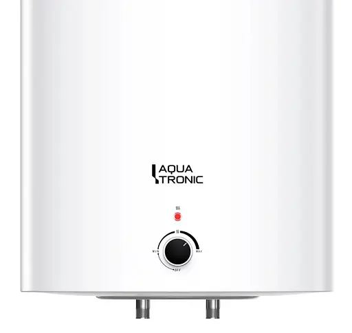 Водонагреватель электрический Aquatronic, 2 кВт, сухой ТЭН, 80 л универсальный, цилиндрический, белый (Round D804620 B4) - фото 4