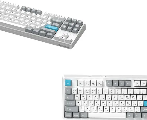 Клавіатура бездротова GamePro Asgard Ragnar Keychron Super Red Switch White (MK285WH) - фото 4