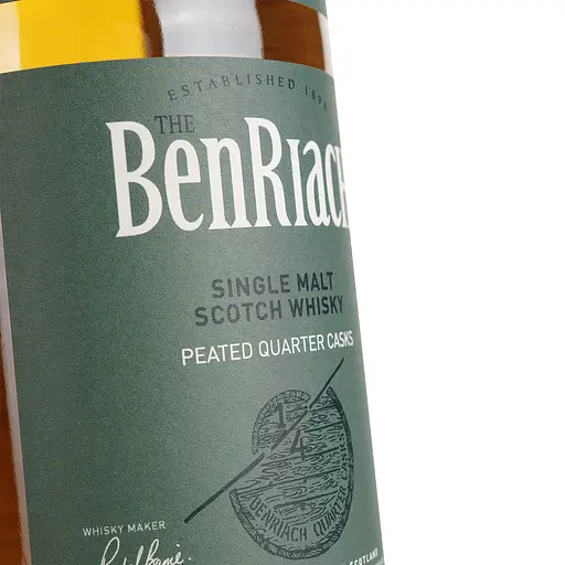 Віскі BenRiach Peated Quarter Casks 46% 0.7 л в подарунковій упаковці - фото 6