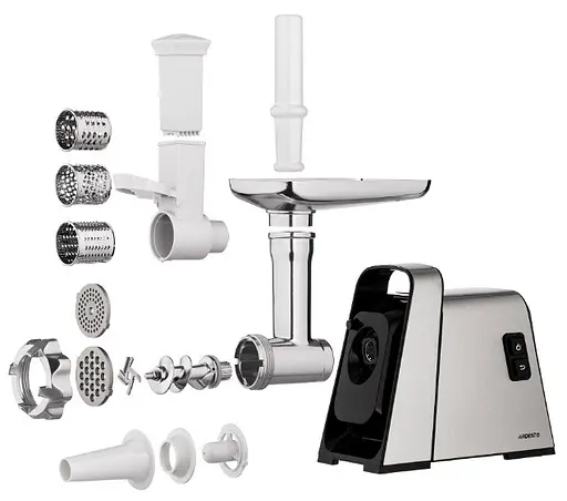Мясорубка электрическая Ardesto MGK-2400 2400 Вт с насадками для сока - фото 2