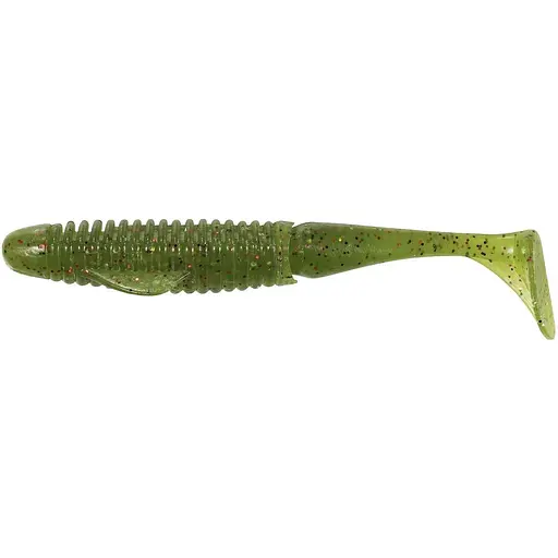 Силікон DUO Realis Boostar Wake 3.5 F006 Watermelon/Red Flake 6шт/уп Темно-зелений (1013-34.34.29)