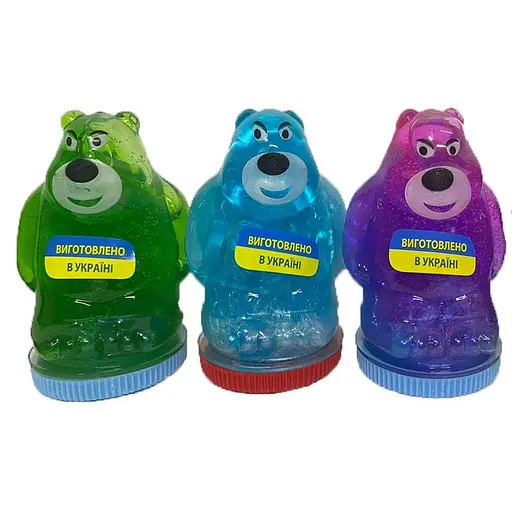 Іграшка-антистрес Lovin Slime Bear 80151, 105 мл