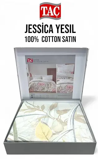 Постільна білизна Jessica Yesil Сатин Tac pbe0051217 - фото 2
