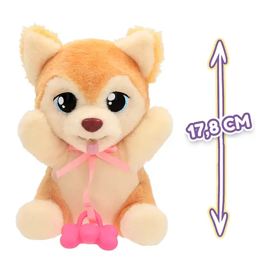 Інтерактивна іграшка серії "Yummy" Померанський шпіц Baby Paws 926387IM з аксесуарами - фото 5