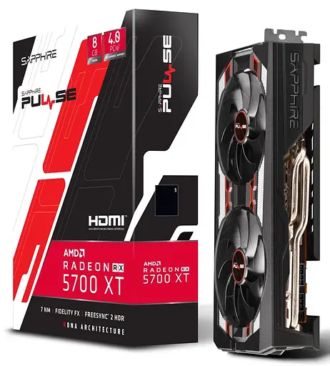 Видеокарта Sapphire AMD Radeon RX 5700 XT 8Gb Pulse (11293-01-20G) (GDDR6, 256 bit, PCI-E v4.0 x16) Б/у - фото 3