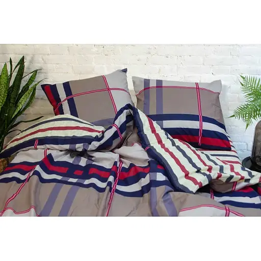 Комплект постільної білизни Viluta сімейний ранфорс 17113 100% бавовна - фото 3