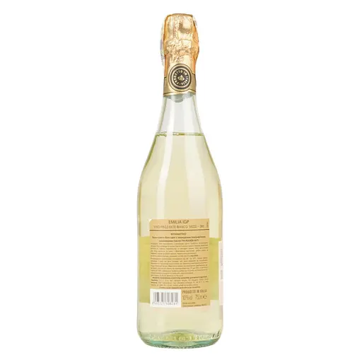 Ігристе вино Poderi Alti Frizzantino Emilia Bianco Secco-Dry біле сухе 10% 0.75 л - фото 4