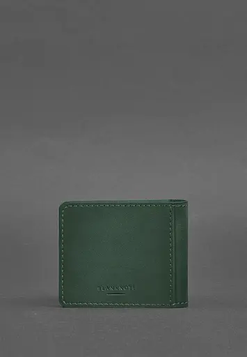 Кожаная обложка для удостоверения с гербом, зеленый Crazy Horse - фото 5