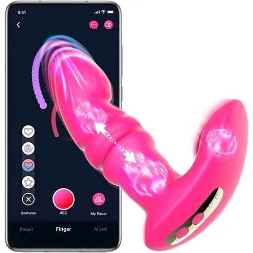 Смарт-вібратор для пар Fun Town Jive Pink (SO8916) [108408] - фото 2