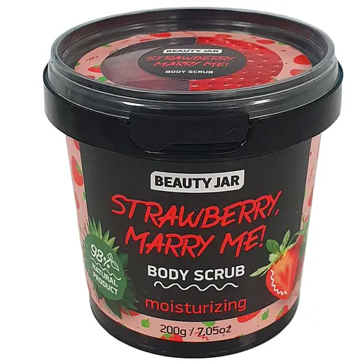 Скраб для тела Beauty Jar Клубника "Marry Me!" 200 г - фото 1