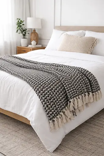 Плед-покрывало Cotton хлопковое 200х230 см. TC303375608 - фото 1