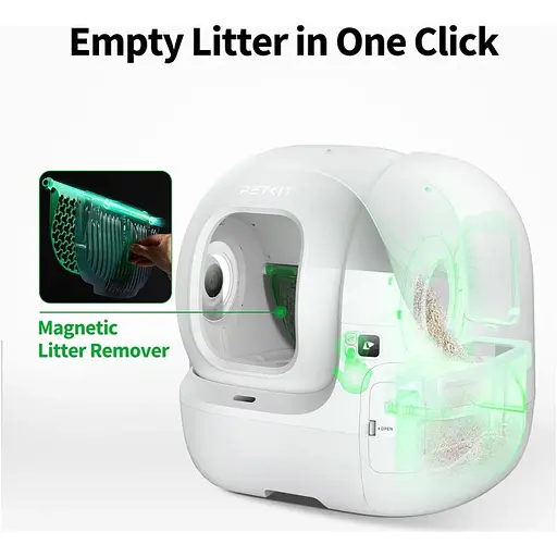 Смарт-лоток Petkit Purobot Max Pro With Cam Self-Clean (P9904) - фото 2