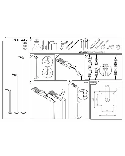 Уличный светильник Nowodvorski 9125 Pathway led - фото 4