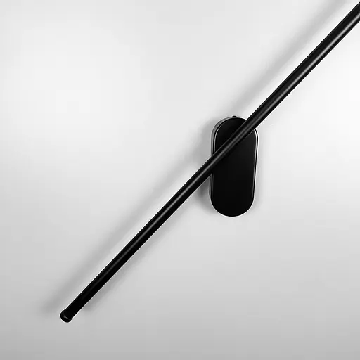 Современное линейное бра в черном корпусе 150 см Line F Арт. WB26/1500 BK - фото 4