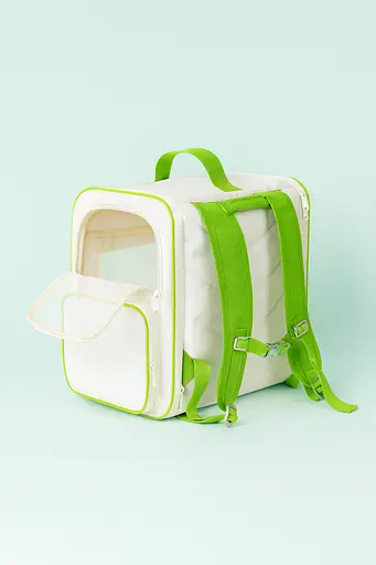 Рюкзак-переноска для котів та дрібних порід собак Waudog Relax Eco 42х34х27 см до 8 кг   - фото 4