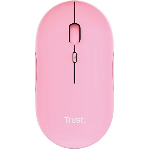 Миша Trust Puck Rechargeable Wireless Ultra-Thin Silent Pink (24125) [93106]