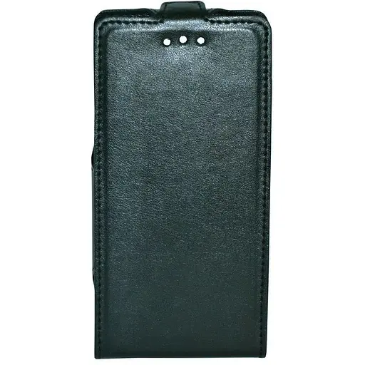 Шкіряний чохол Lenovo A319 чорний Атлантика Lux - фото 1