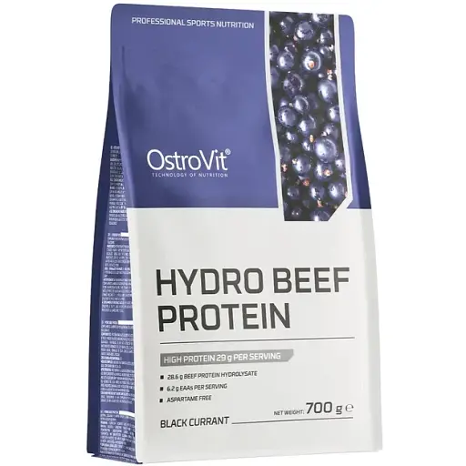 Протеин OstroVit Hydro Beef Protein Black currant 700 г
