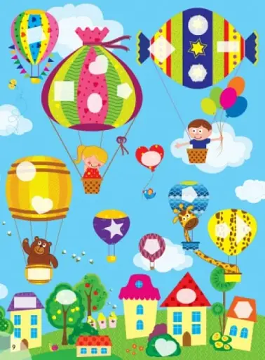 Для маленьких пальчиків. Велика мозаїка з наліпками - фото 4