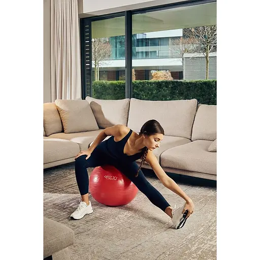 М'яч для фітнесу (фітбол) 4FIZJO 55 см Anti-Burst Red 4FJ0031 (P-5907222931509) - фото 6