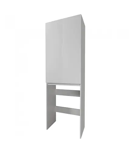 Пенал Мойдодир Soft Line П-66 над пральною машинкою, Білий - фото 5