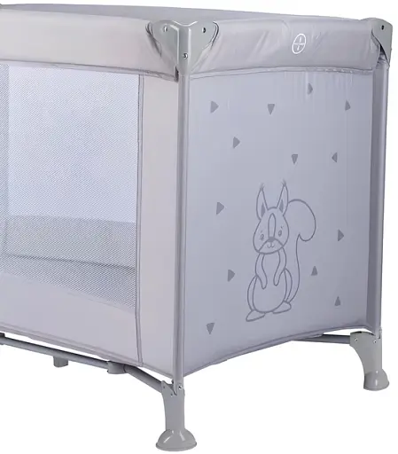 Кровать-манеж FreeOn Nap серая (83020) - фото 4