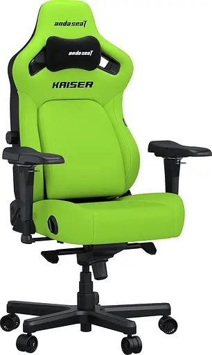 Игровое кресло Anda Seat Kaiser 4 Bright Green PVC Size XL (AD12YDDC-XLL-20-C-PV/C-01) - фото 1