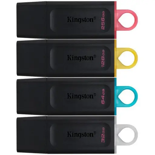 Флэш память USB Kingston DataTraveler Exodia 128GB USB 3.2 Gen 1 Black/Yellow (DTX/128GB) - фото 6