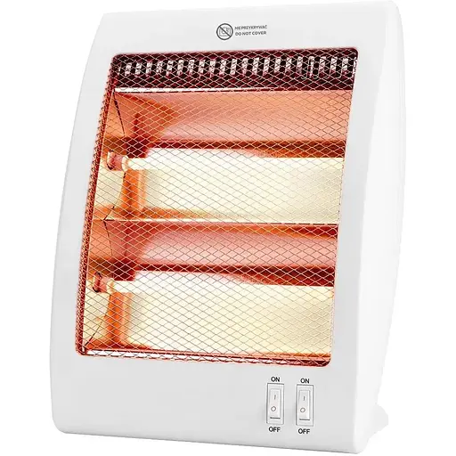 Обігрівач інфрачервоний Neo Tools 800Вт, кварцовий нагрів. елемент, білий