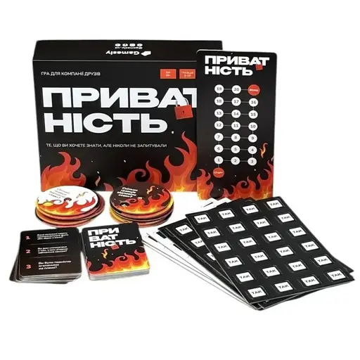 Настольная игра Конфиденциальность Gamesly 290148, 100 карточек, 300 вопросов - фото 2