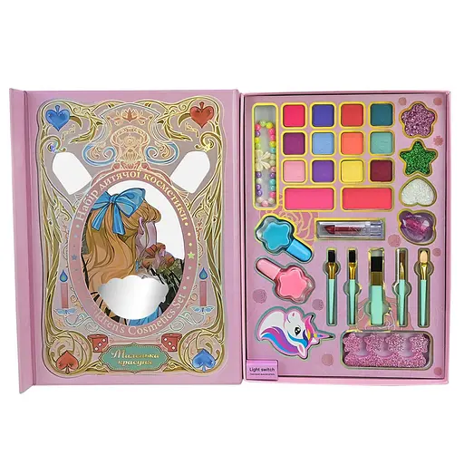 Дитячий набір косметики "Маленька красуня" Shantou Jinxing UKR2401 з підсвіткою - фото 2