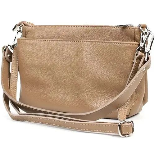 Кожаная женская сумка Virginia Conti 25х18х11 см sum0028551 - фото 1