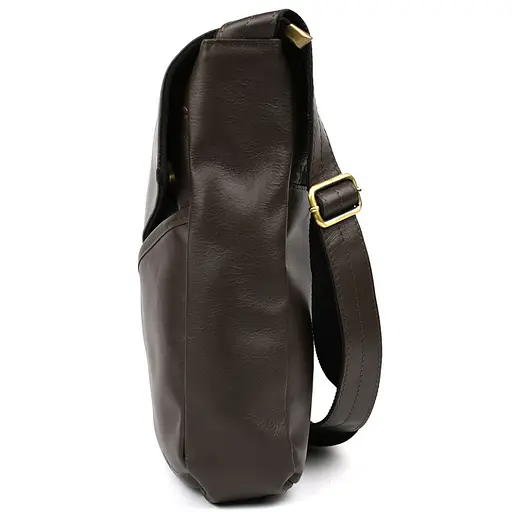 Чоловіча шкіряна сумка А4 через плече TARWA 33х26х8 см sum0028167 - фото 4