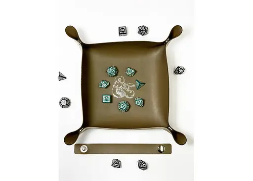 Настільна гра Планета Ігор Лоток для кубиків Дракон (коричневий) (Dice tray Dragon brown) (pi-dt005) - фото 7