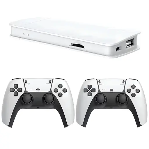 Ігрова приставка Game Stick Pro HDMI 20000 гр. Ретро консоль. 2 геймпади. NES, PlayStation. Пам'ять 64 гб.