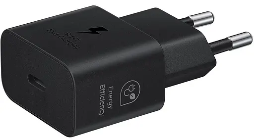Сітчастий зарядний пристрій Samsung 25W Travel Adapter + Type-C cable Black (EP-T2510XBEGEU) (6921948) - фото 5