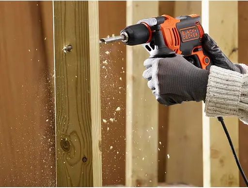 Дриль ударна Black+Decker BEH550K-QS (BEH550K) (89290) - фото 4