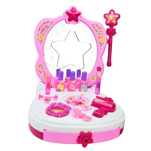 Дитячий туалетний столик Bambi 661-125 світло, звук, паличка, фен, гребінець - фото 2