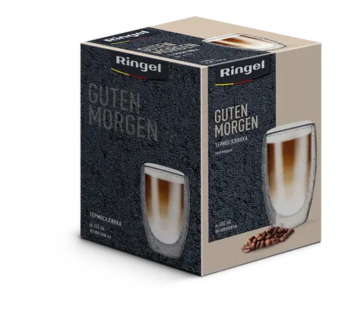 Склянка Ringel Guten Morgen з подвійним склом 450 мл Ice (RG-0001/450 Ice) - фото 3