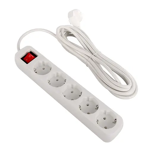 Мережевий фільтр ColorWay 5 розеток 5 м White (CW-PSEA55W) - фото 4