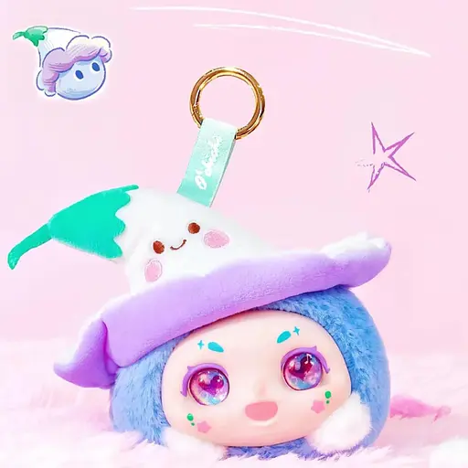 Колекційна м'яка іграшка з кільцем Милашки в капелюшках Pop Top 556022 в асортименті - фото 3