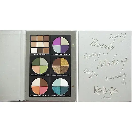 Палитра теней для век Karaja Серебряная палитра 1 - фото 1