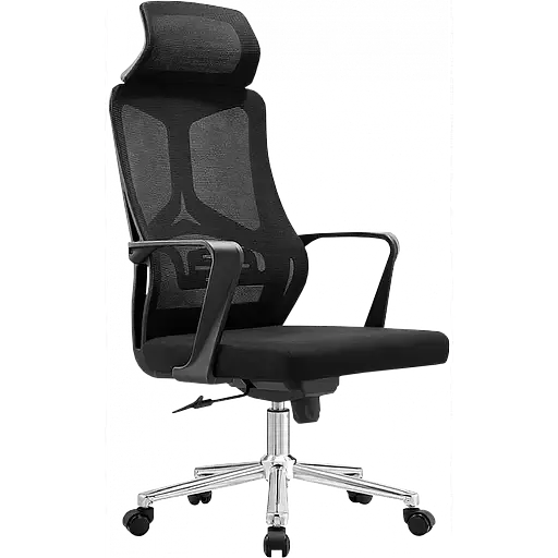 Офисное кресло GT Racer B-202 Black (B-202 Black) - фото 1