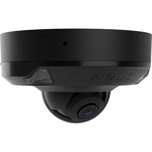 IP-камера Ajax дротова DomeCam Mini HL Black, 5мп, 4мм, гібридне підсвічування IR 35м, білий Led 50м, Poe, True WDR, IP 65, ІЧ 30м, аудіо, кут огляду 75° до 85°, міні куполь - фото 6