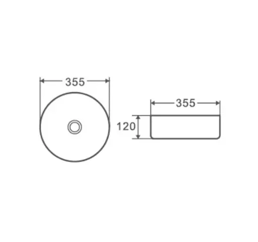 Раковина накладная Mixxus Premium Topper-0101 Black (MP6490) - фото 2