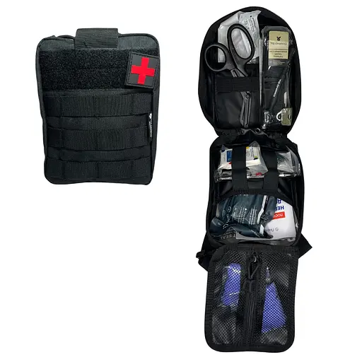 Индивидуальная аптечка первой помощи IFAK Individual Kit расширенная (с турникетом ДНЕПР) - фото 1