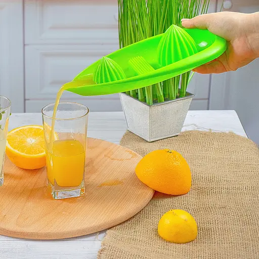 Соковыжималка ручная для цитрусовых и терка для овощей, Kitchette Зеленый 84956 - фото 7